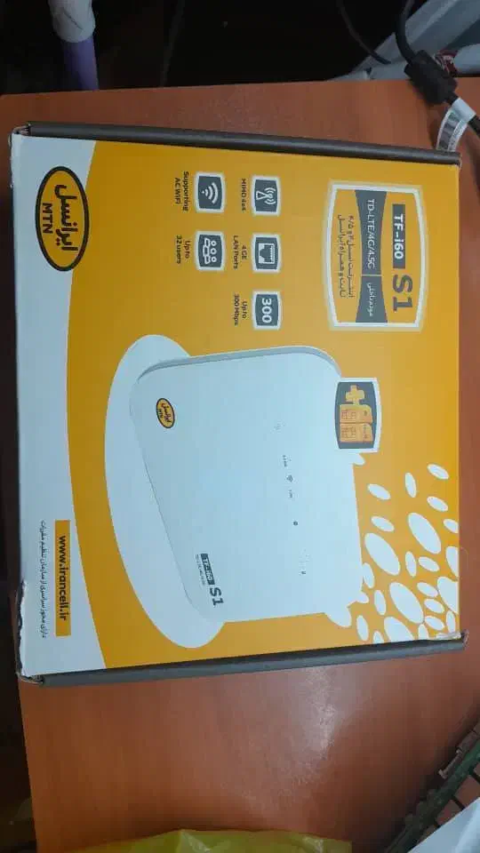 مودم ایرانسل همراه با سیم کارتtfi60 S1|مودم و تجهیزات شبکه|گنبد کاووس, |دیوار