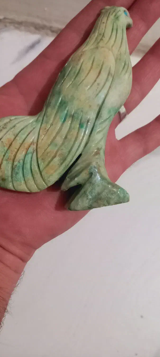 مجسمه خروس یشم عتیقه|مجسمه، تندیس، ماکت|تهران, شهران شمالی|دیوار