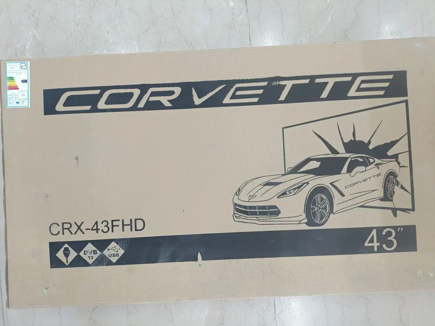 تلویزیون 43اینچ کوروت|تلویزیون و پروژکتور|کرمان, |دیوار