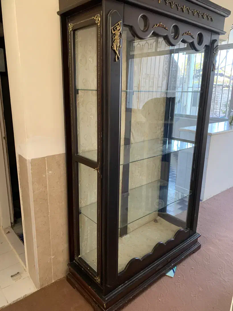 گنجه سه طبقه|بوفه، ویترین، کنسول|طرقبه, |دیوار