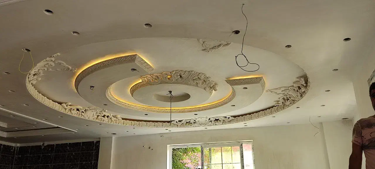 گچ کاری وگچبری گچکاری|خدمات پیشه و مهارت|رشت, خبرنگار|دیوار