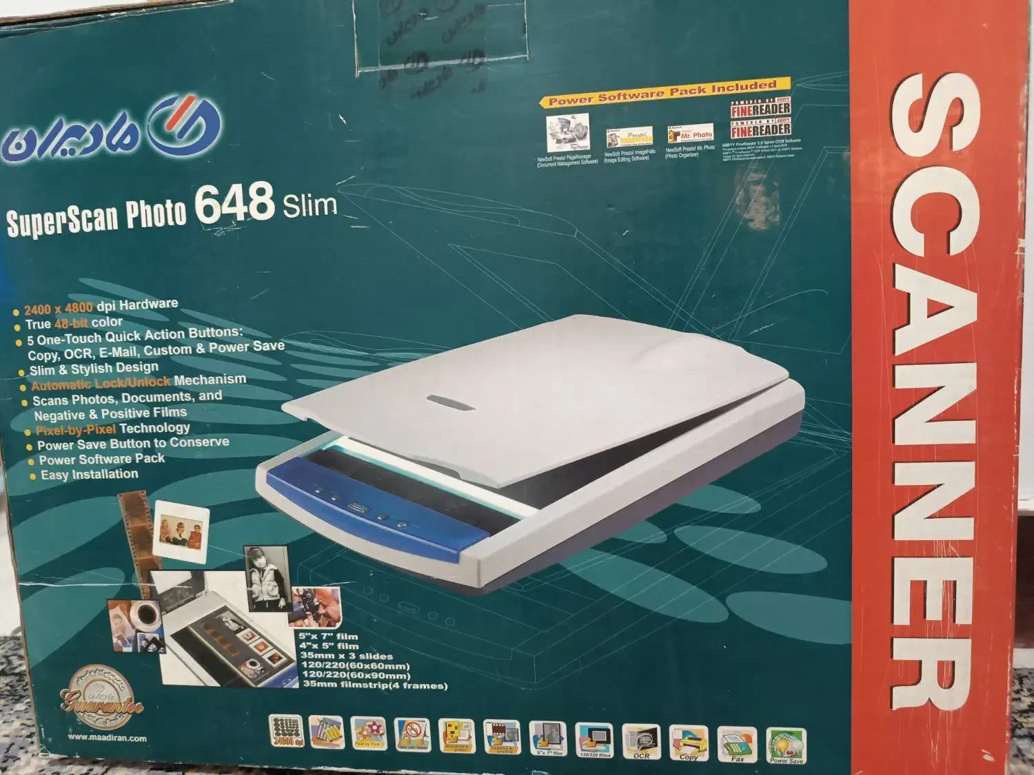 اسکنر در حد نو|پرینتر، اسکنر، کپی، فکس|کرج, خرمدشت|دیوار