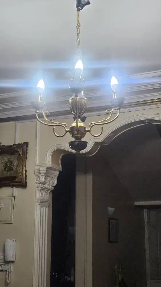 لوستر|لوستر و چراغ آویز|اهواز, شهرک توسعه نیشکر|دیوار