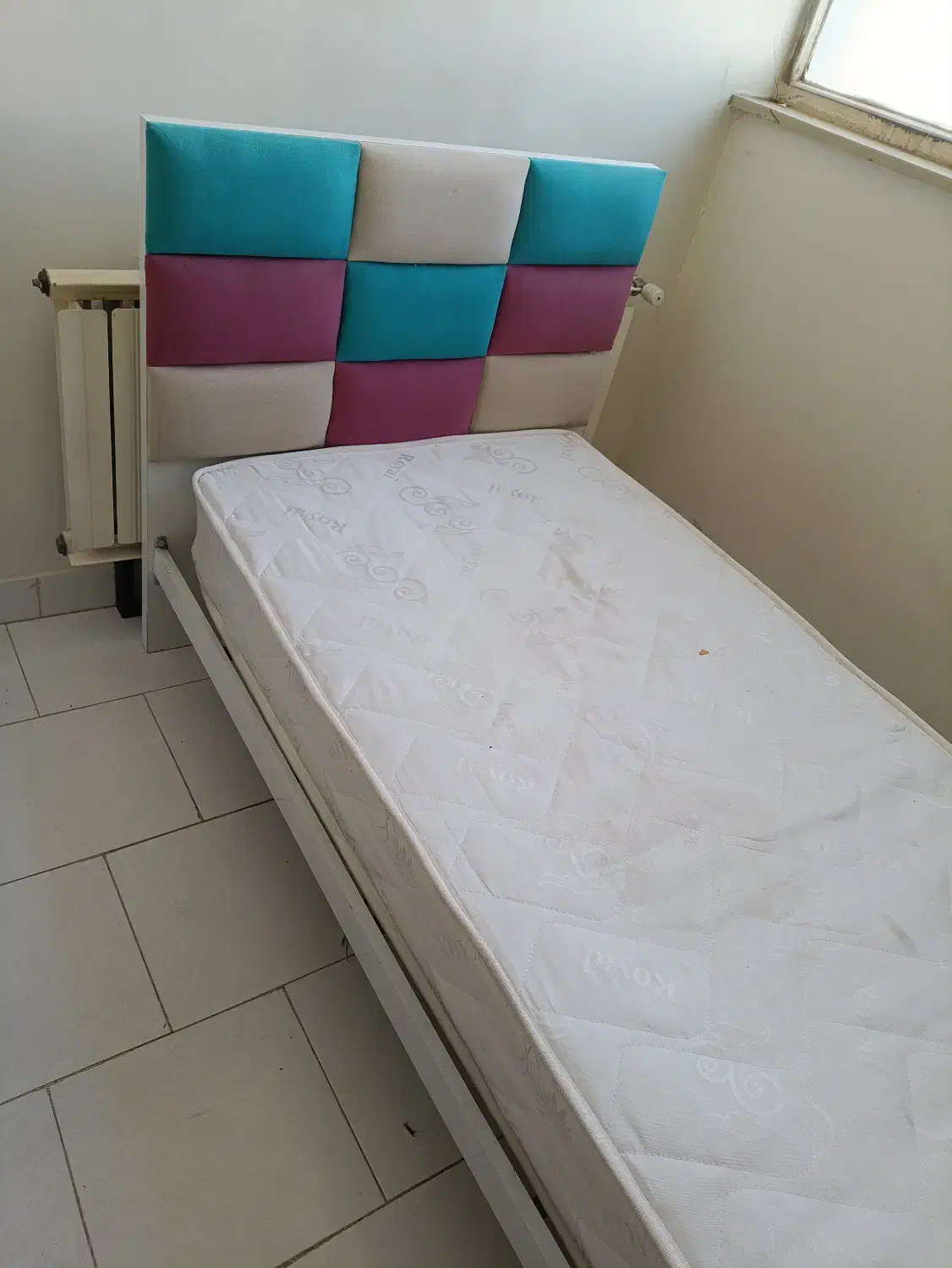 تخت یک نفره با دوشک|تخت و سرویس خواب|تهران, پرواز|دیوار