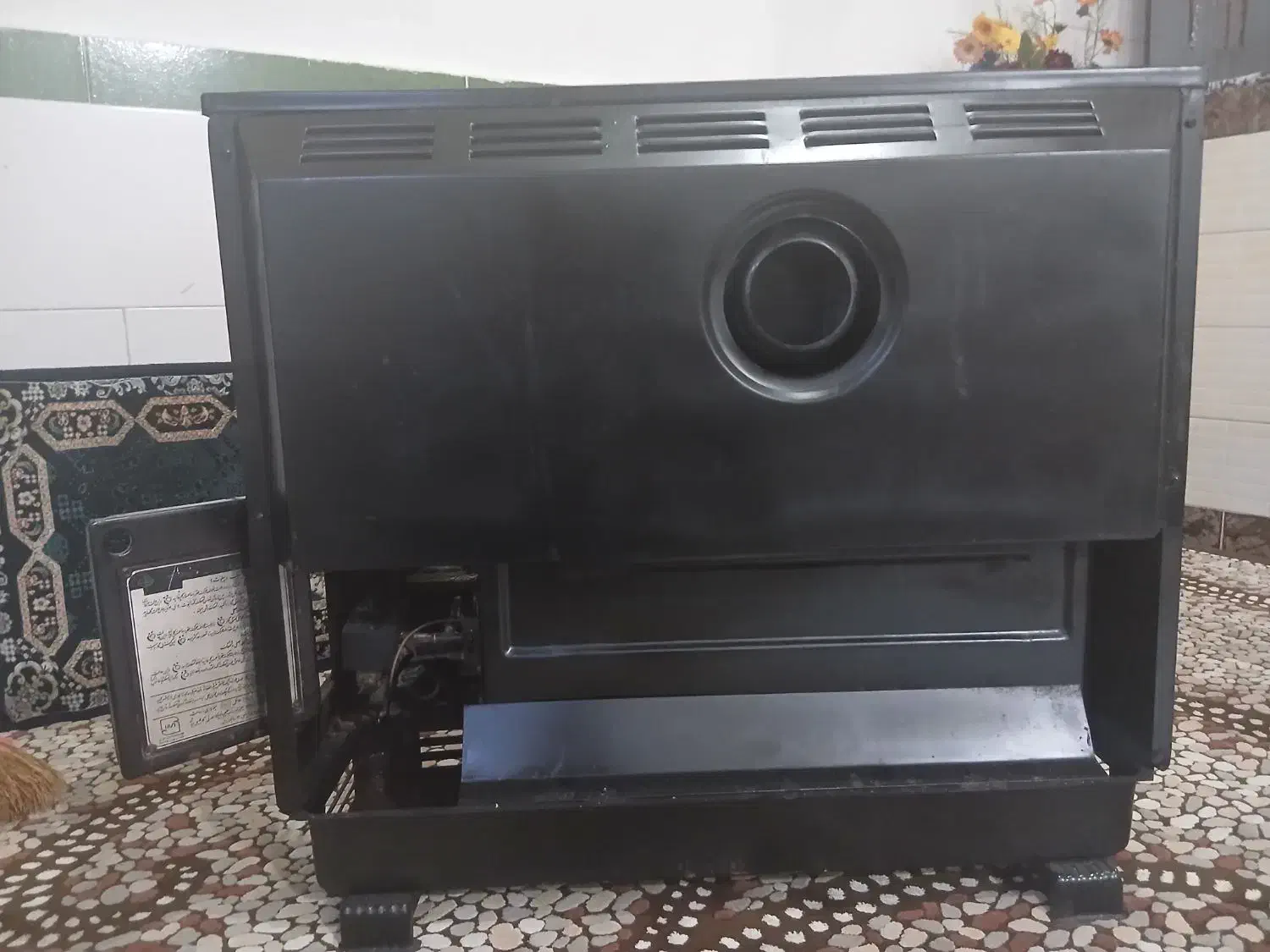 بخاری نیکالا|بخاری، هیتر، شومینه|میانه, |دیوار