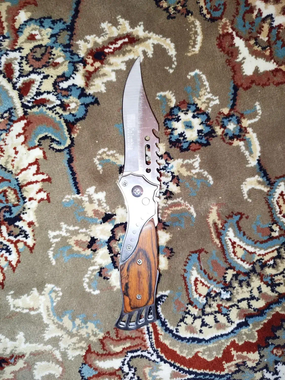 چاقو ضامن دار ماهی آمریکایی|کوهنوردی و کمپینگ|قوچان, |دیوار