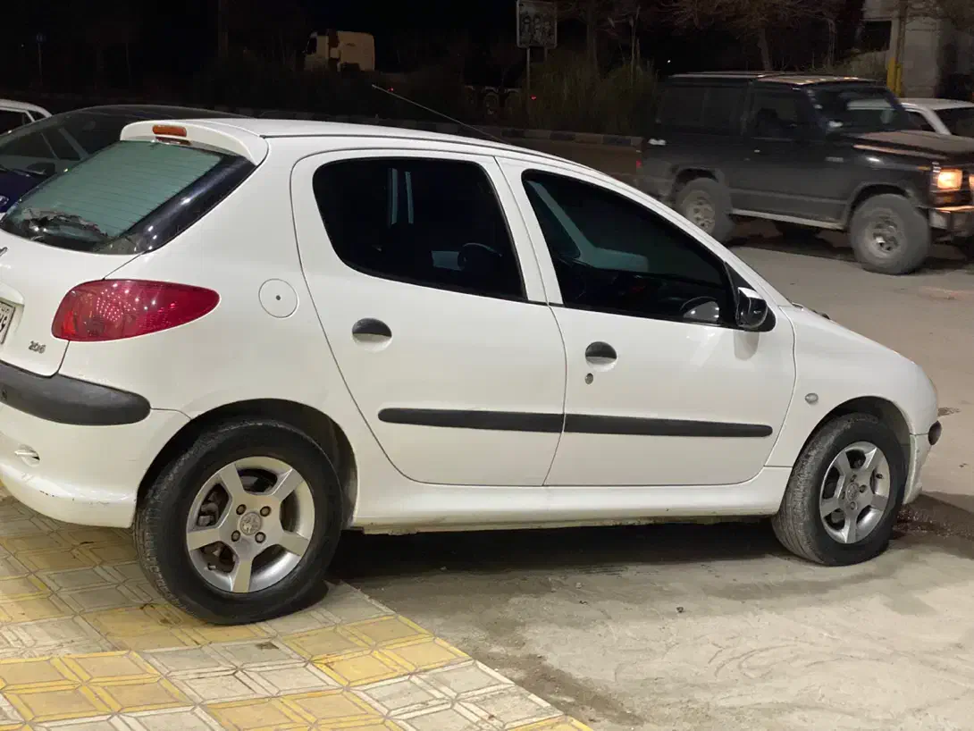 206 تیپ5|خودرو سواری و وانت|شیروان (خراسان), |دیوار