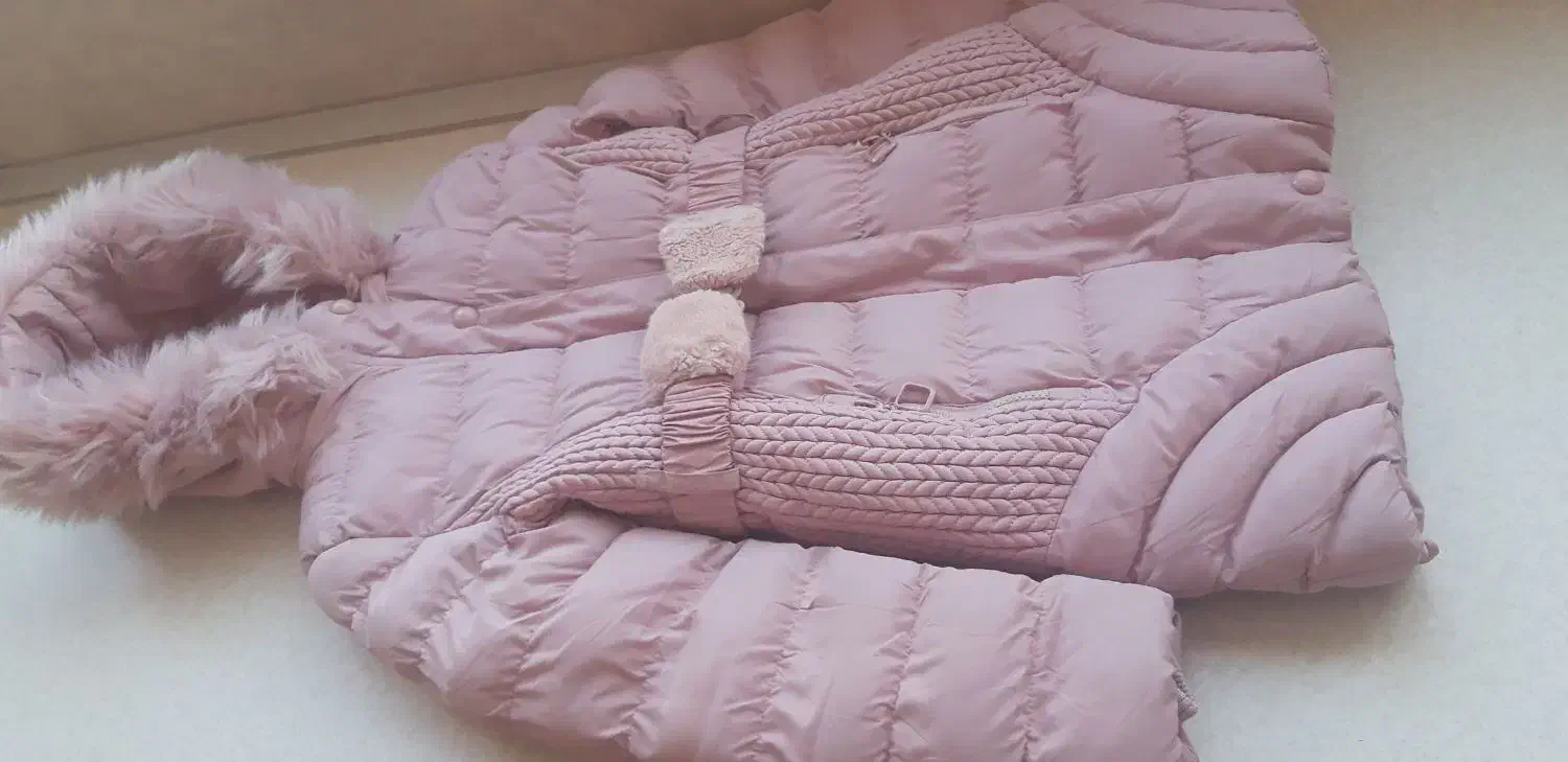 کاپشن دخترانه و تعدادی شلوار کارگو اسپرت|کفش و لباس بچه|قم, انسجام|دیوار