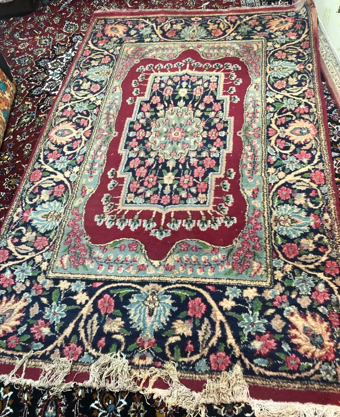 قالی دستباف کرمانی|فرش|کرمان, |دیوار