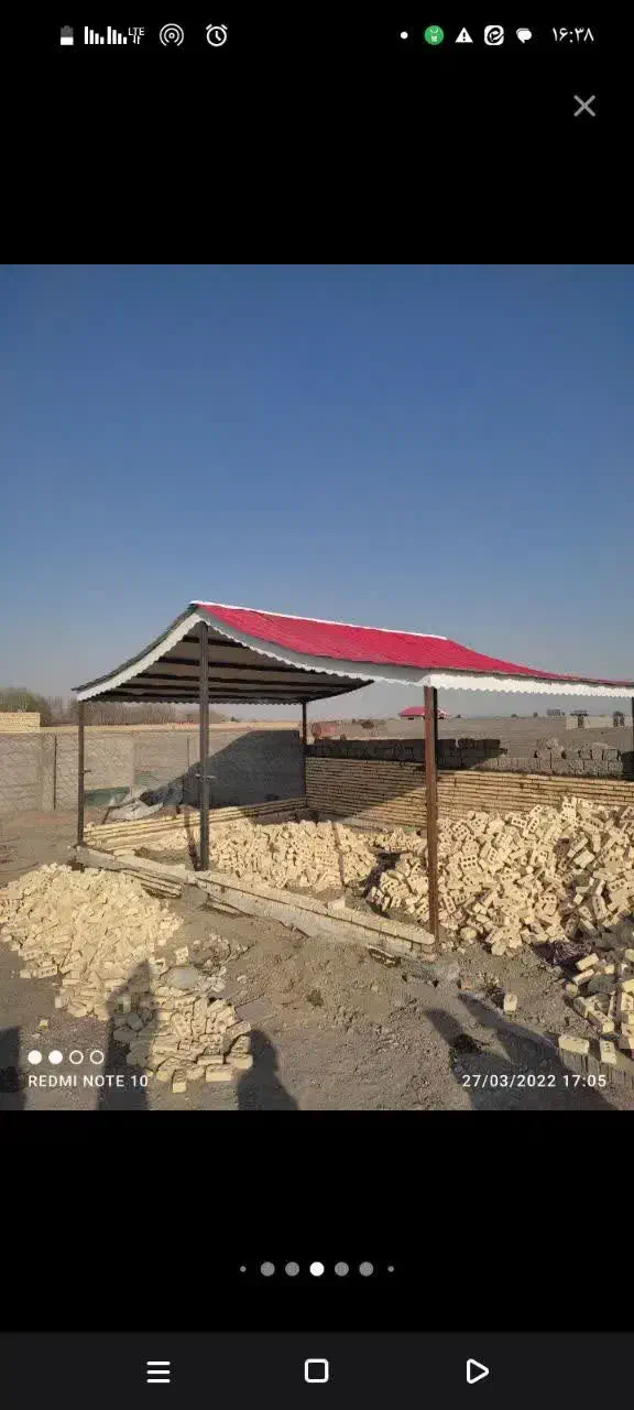 اجرای ساندویچ پانل و جوشکاری سیار سقف سوله والپست|خدمات پیشه و مهارت|گناباد, |دیوار