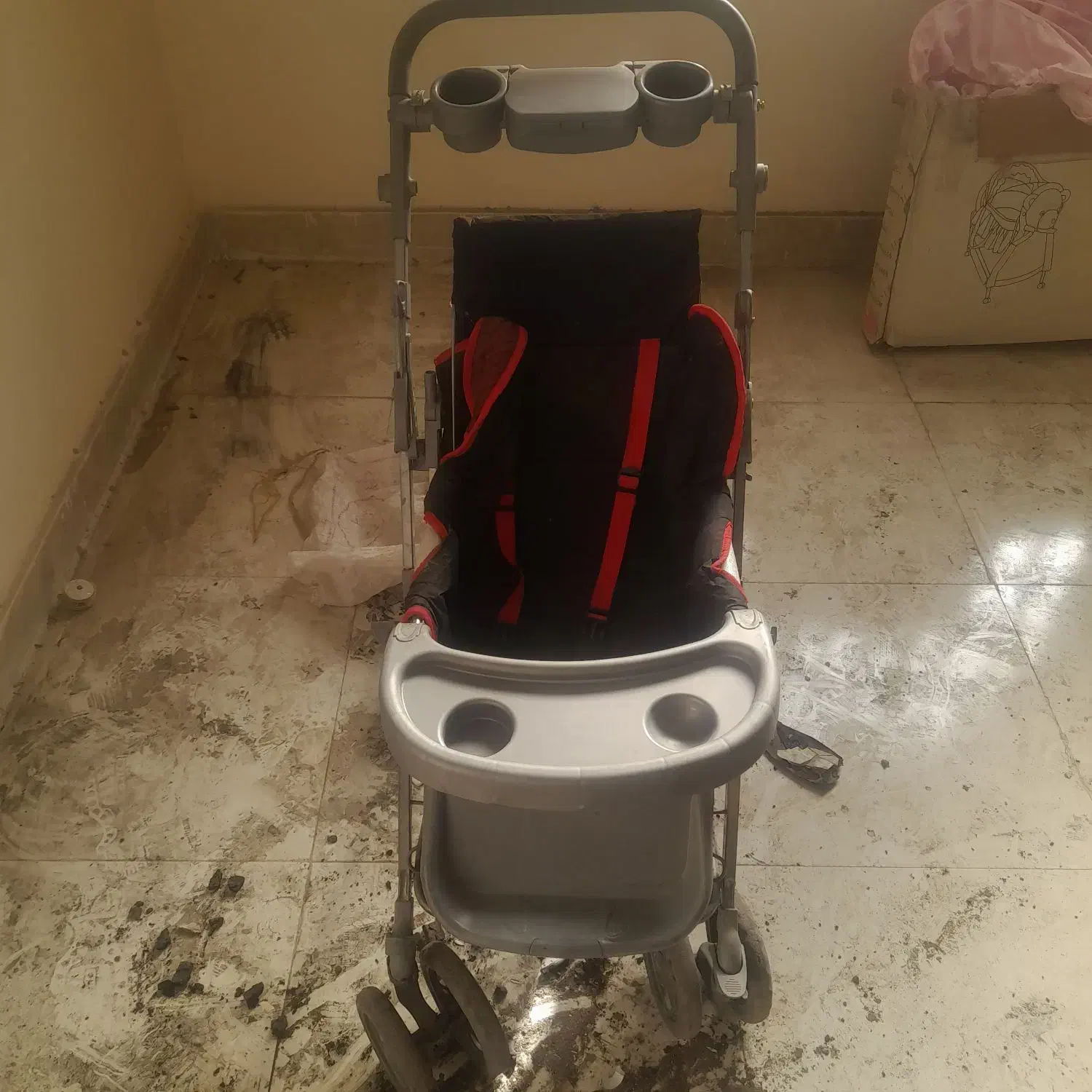 گهواره و کالوسکه|کالسکه و لوازم جانبی|اهواز, منبع اب|دیوار