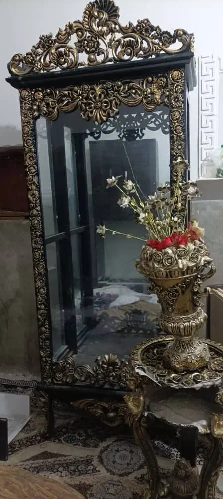 بوفه ساعت کمدلباس آینه بزرگ|بوفه، ویترین، کنسول|خاش, |دیوار