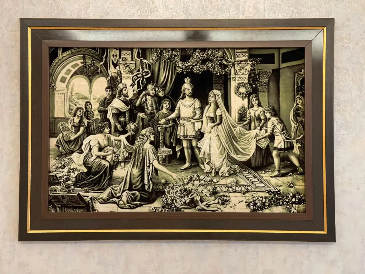 تابلو فرش دست بافت|تابلو فرش|قزوین, |دیوار