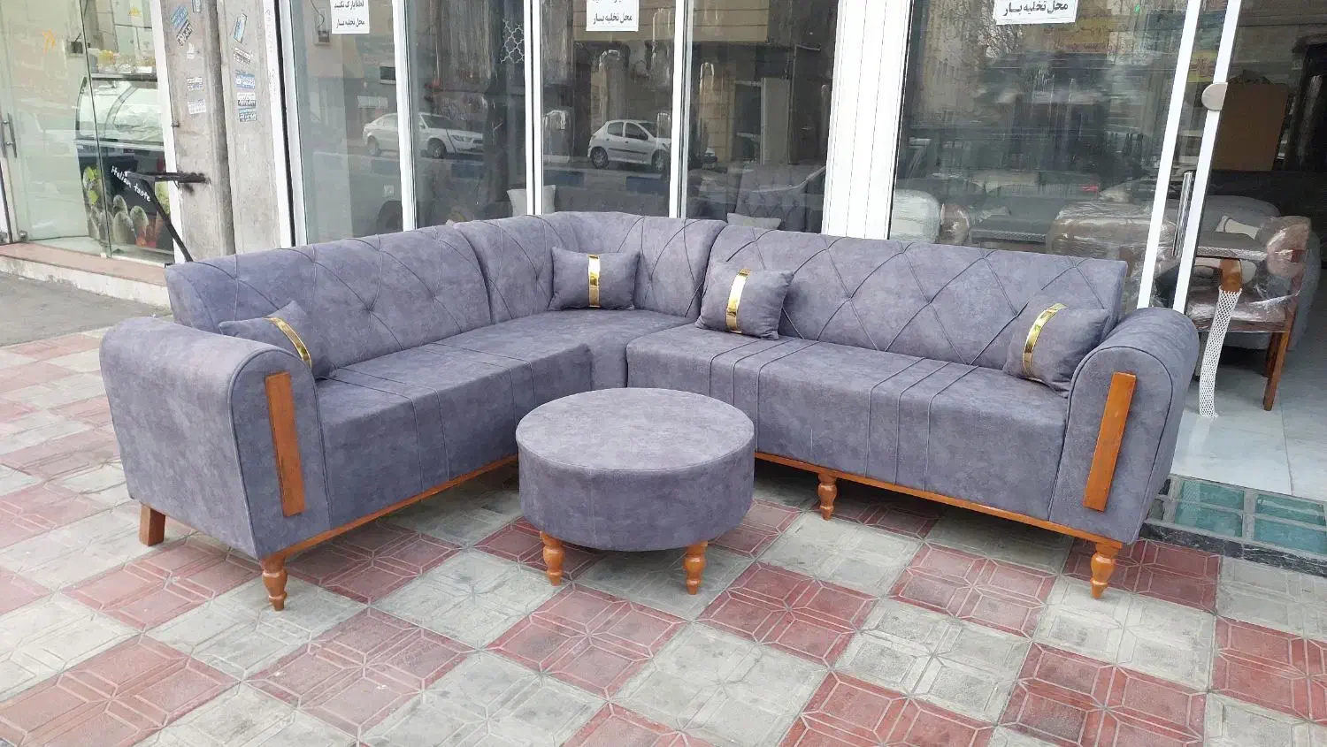 مبل۶نفره چستر ال چیدمان|مبلمان خانگی و میز عسلی|ورامین, ورامین|دیوار