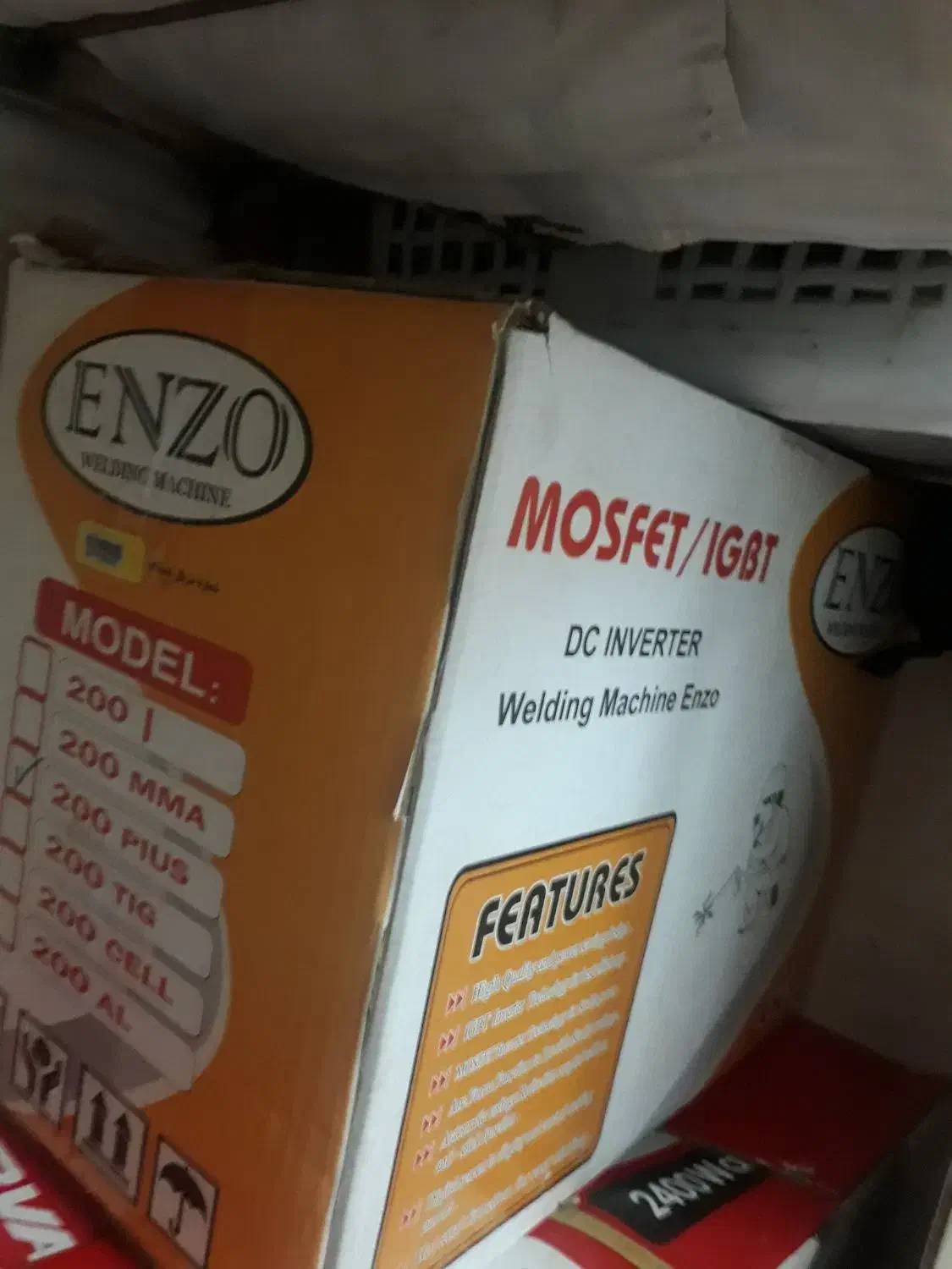 دستگاه جوش انزو پلاس صنعتی ۲۰۰امپر سیم جوش ۳دایم|ابزارآلات|مشهد, هفده شهریور|دیوار