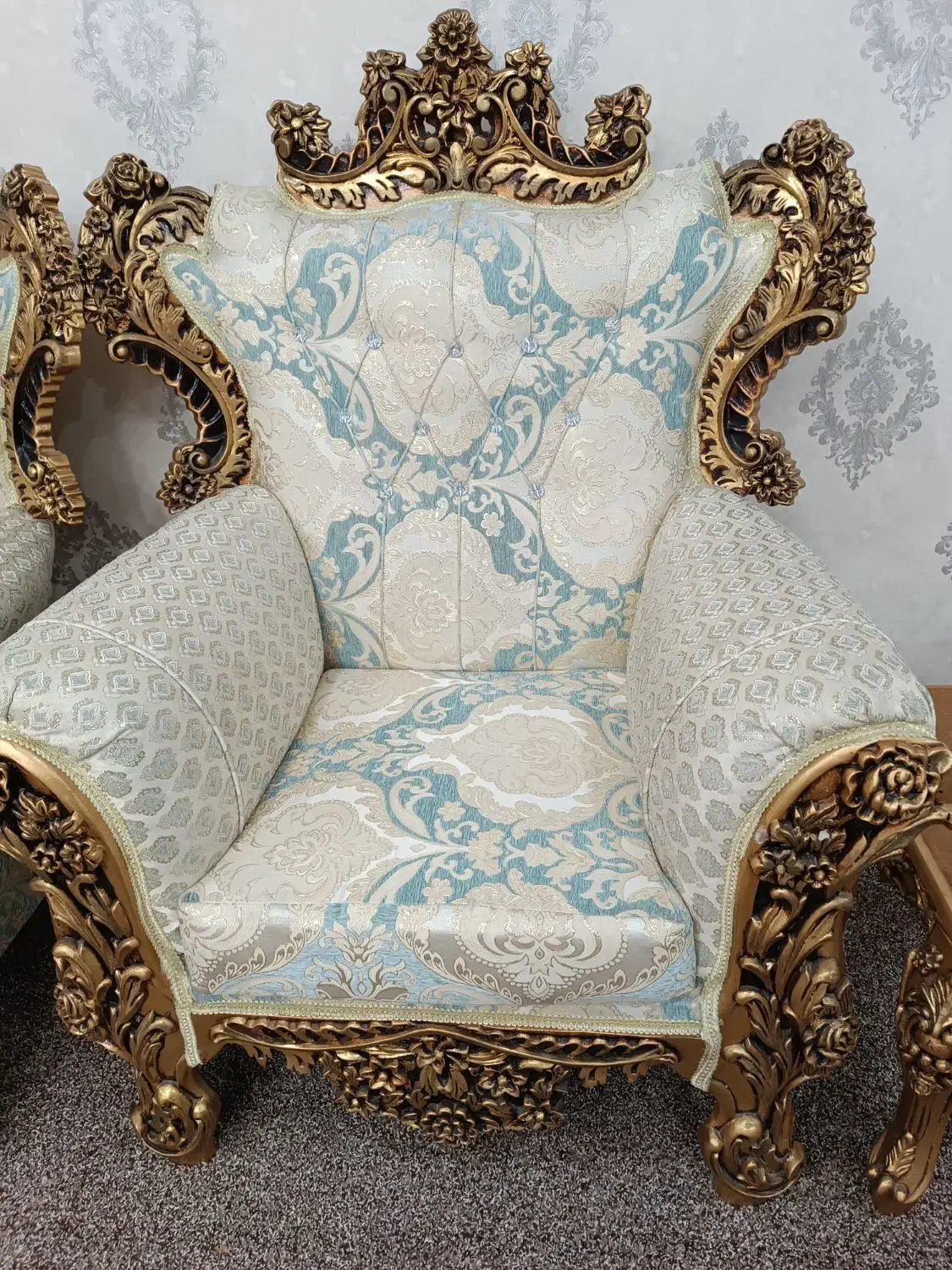 مبل سلطنتی|مبلمان خانگی و میز عسلی|دزفول, |دیوار