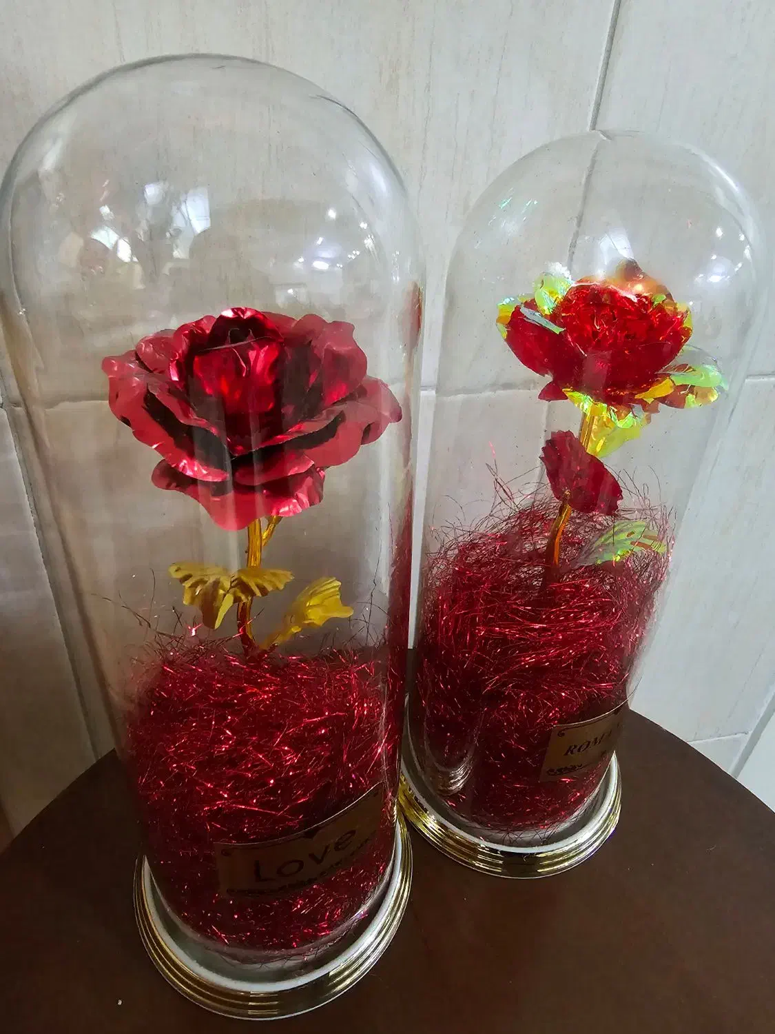 ۲ عدد گلدان گل رز|گل مصنوعی|تهران, فدک|دیوار