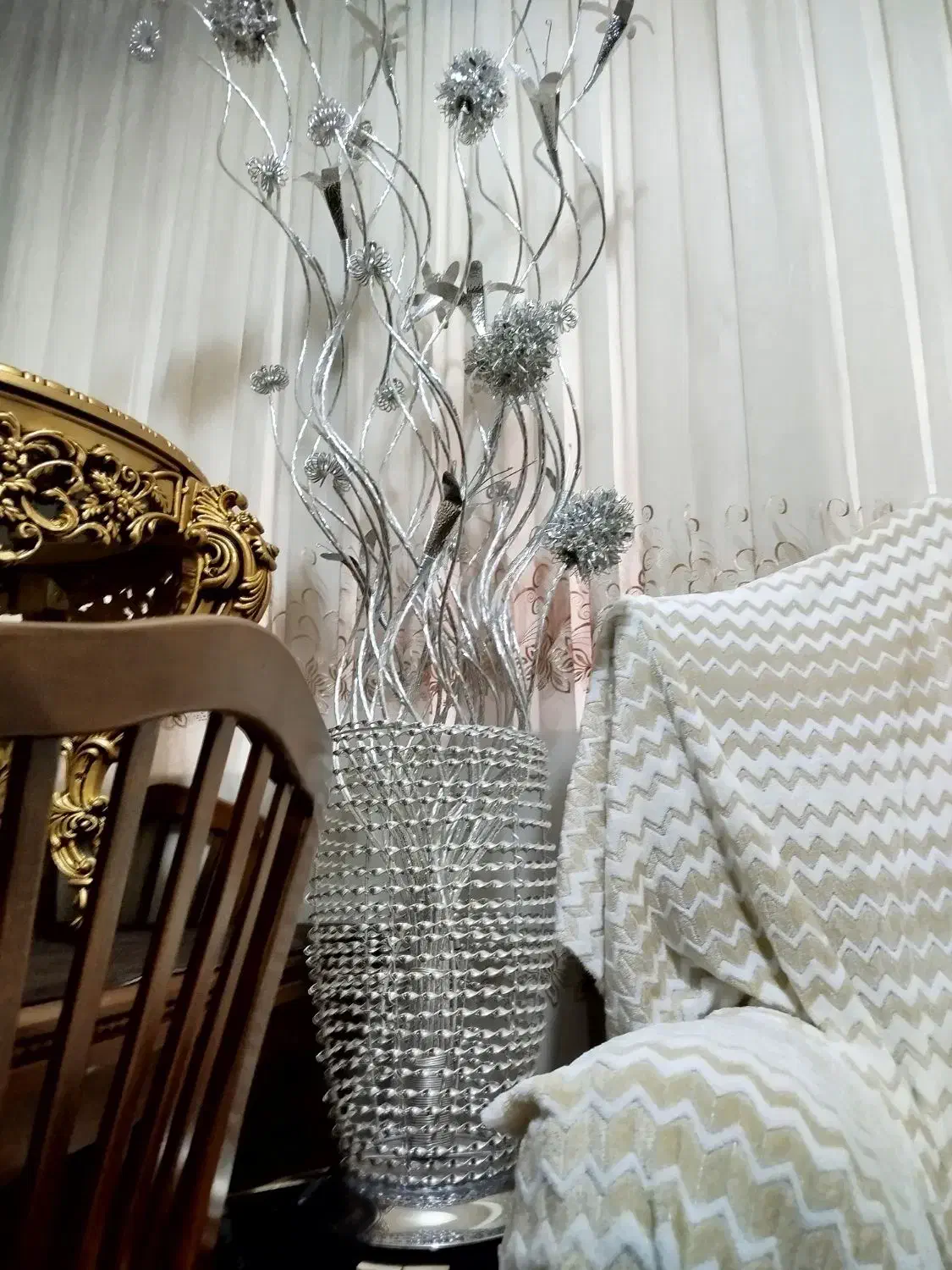 آباژور گلدانی سالم|چراغ خواب و آباژور|تبریز, |دیوار