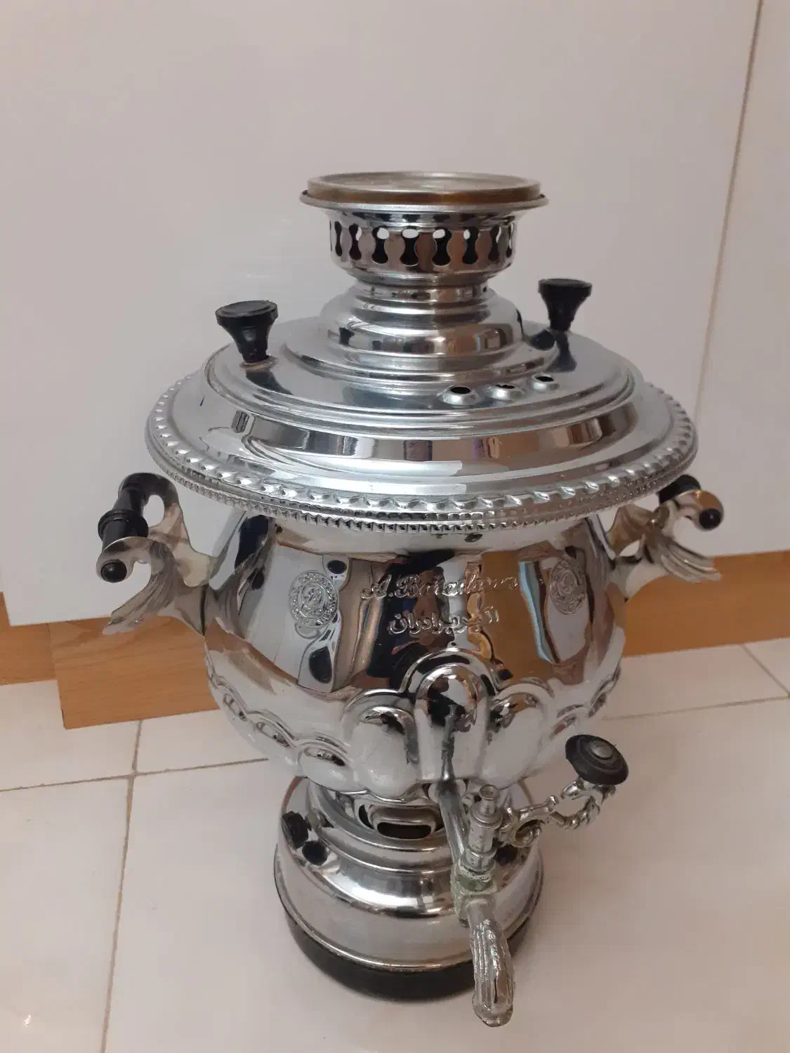 سماور گازی|سماور، چای‌ساز، قهوه‌ساز|خوی, |دیوار