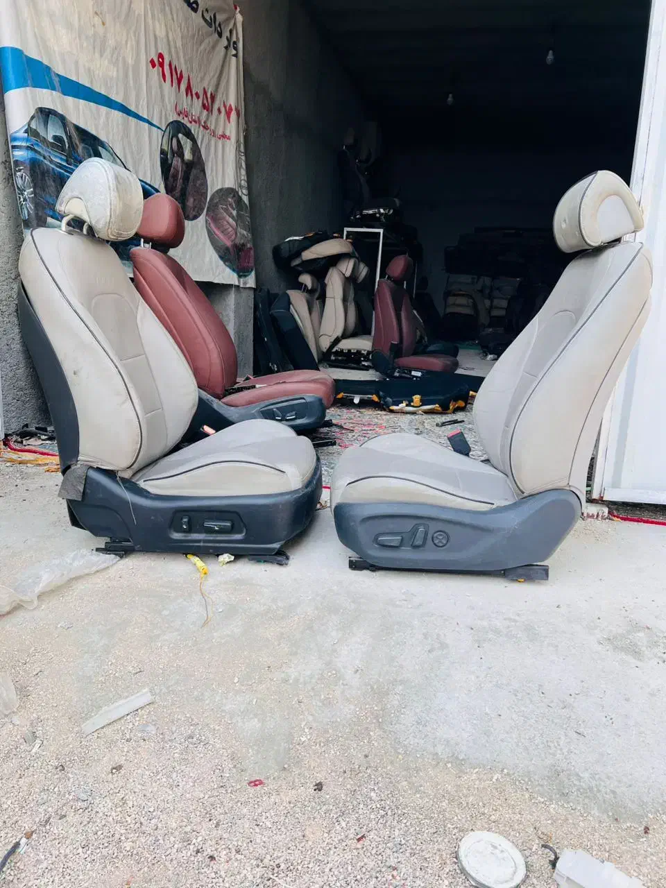 انواع صندلی ماشین رو ماشین ایرانی قابل نصب هست|قطعات یدکی و لوازم جانبی|مهر, |دیوار