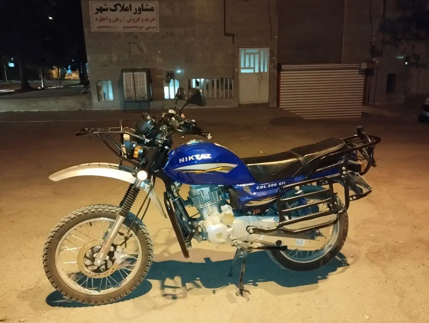 موتور نیکتاز ۲۰۰ سی سی شکاری|موتورسیکلت|کوهدشت, |دیوار