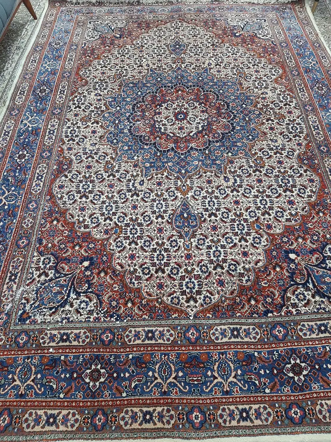 فرش دست بافت ۹ متری|فرش|زاهدان, |دیوار