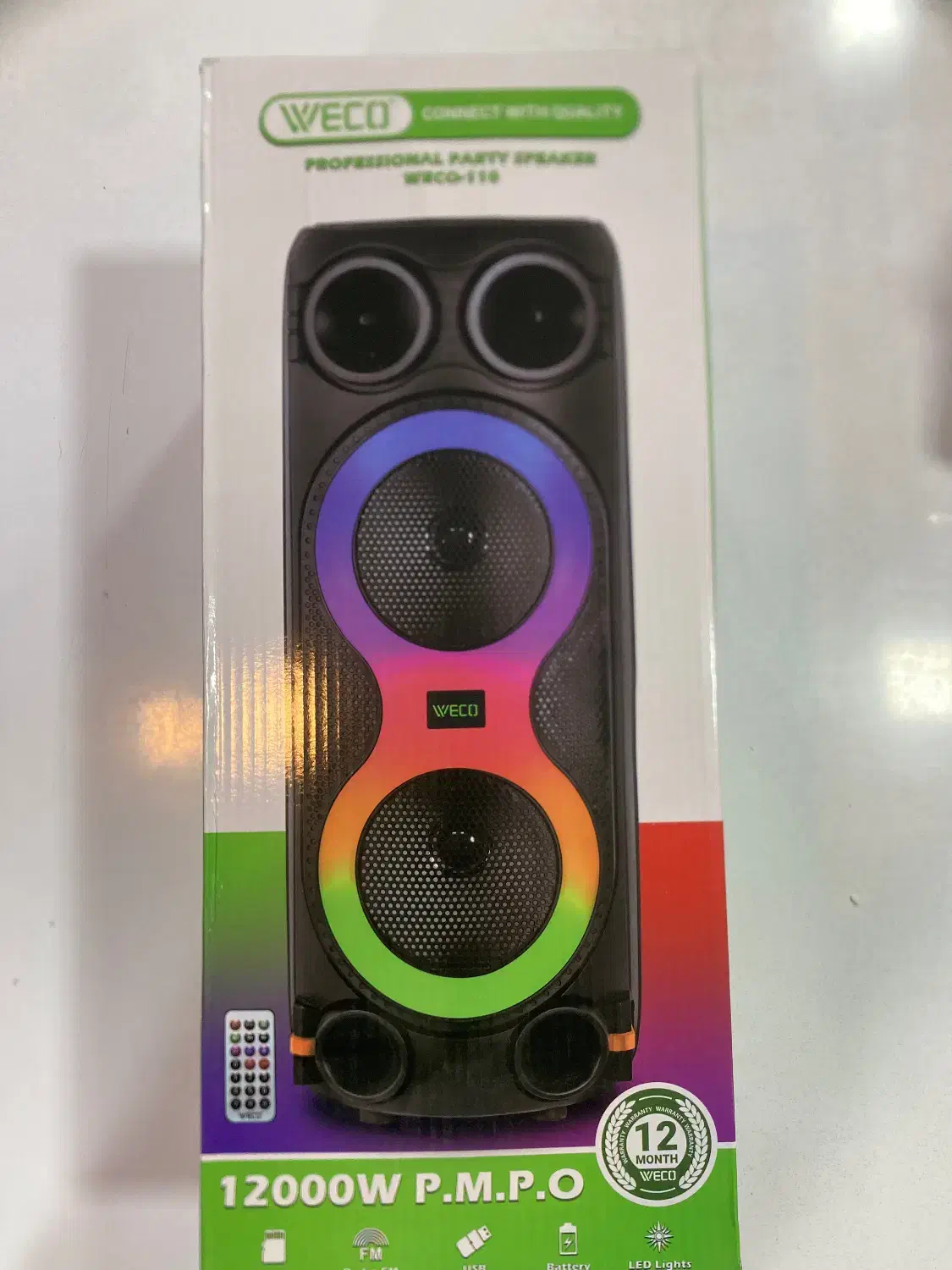 اسپیکر برند weco|سیستم صوتی خانگی|بجنورد, |دیوار