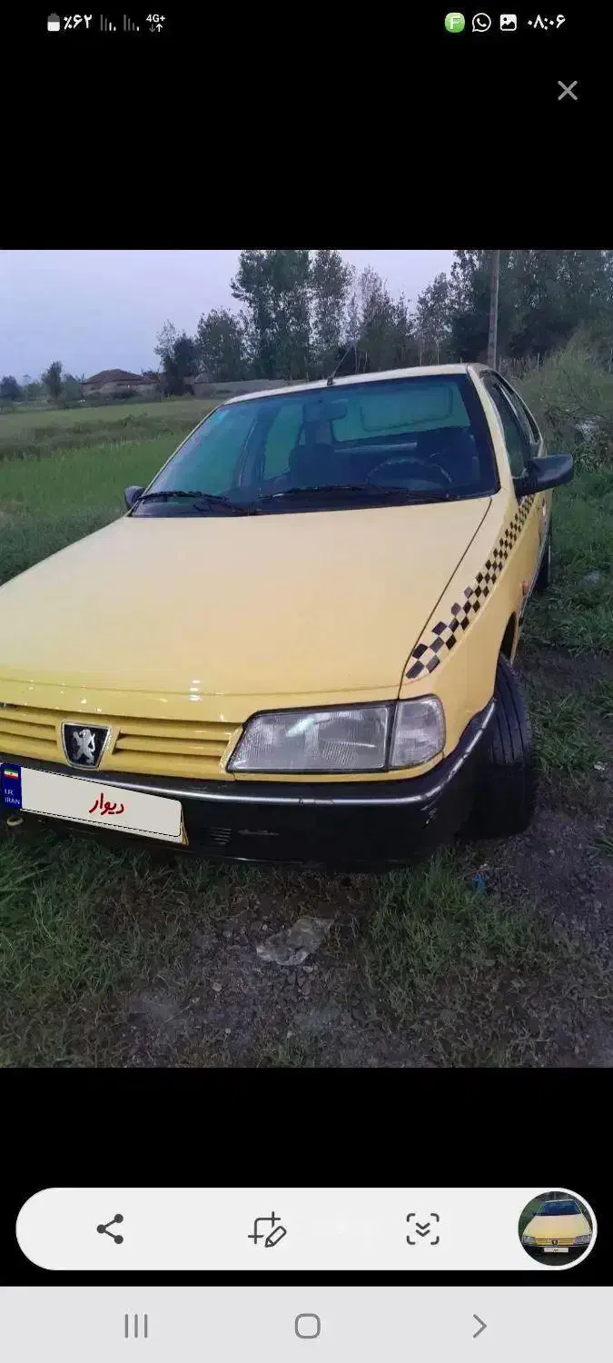 تاکسی روا سال ۹۰|خودرو سواری و وانت|خشکبیجار, |دیوار