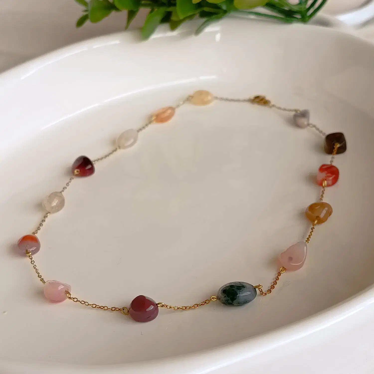 گردنبند سنگ طبیعی اصل|جواهرات|مشهد, عامل|دیوار