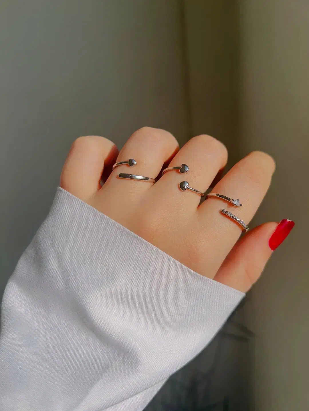 انگشتر های مینیمال رنگ ثابت|جواهرات|کرمانشاه, |دیوار