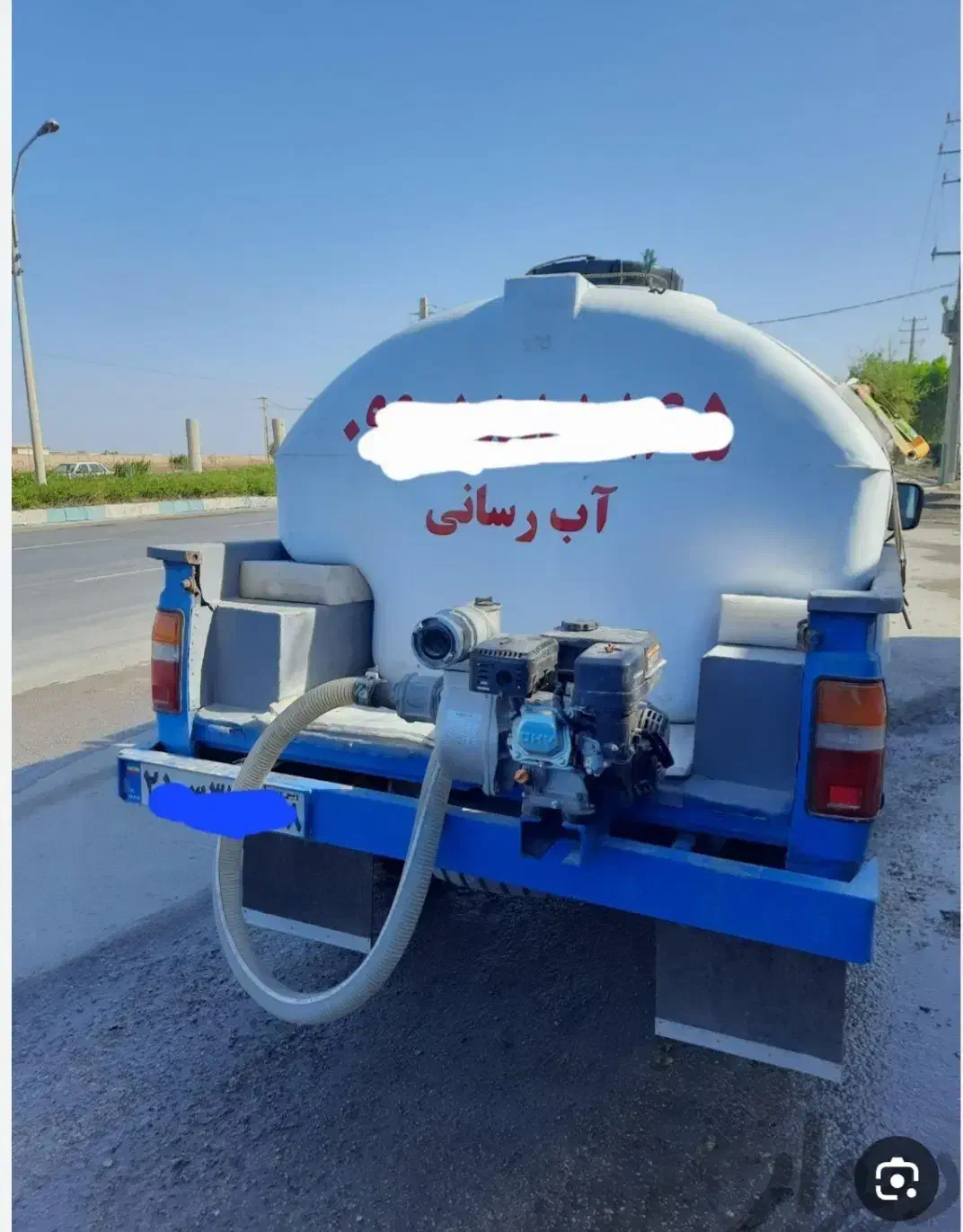 آبرسانی شهری ۲۸۰۰ لیتر   آقای پراکنده|خدمات حمل و نقل|شهرضا, |دیوار