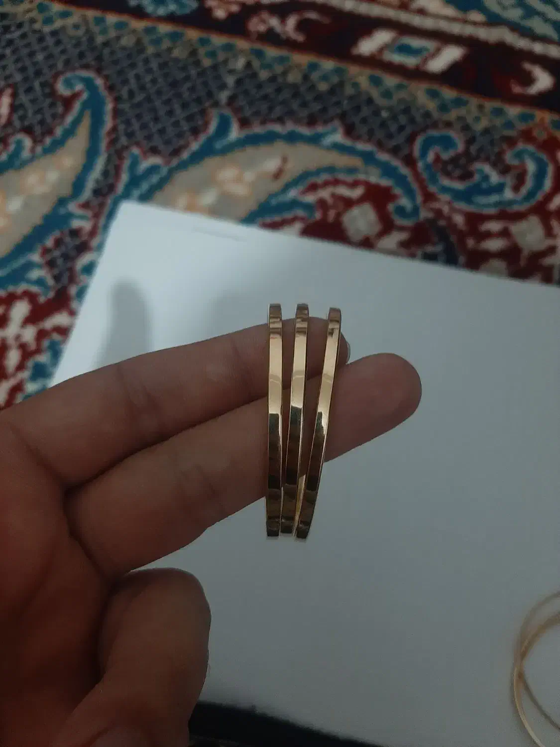 النگوآیینه ای سایز یک۱.۵درصدسکه بانکی۵۰۰ زیر تابلو|جواهرات|اقبالیه, |دیوار