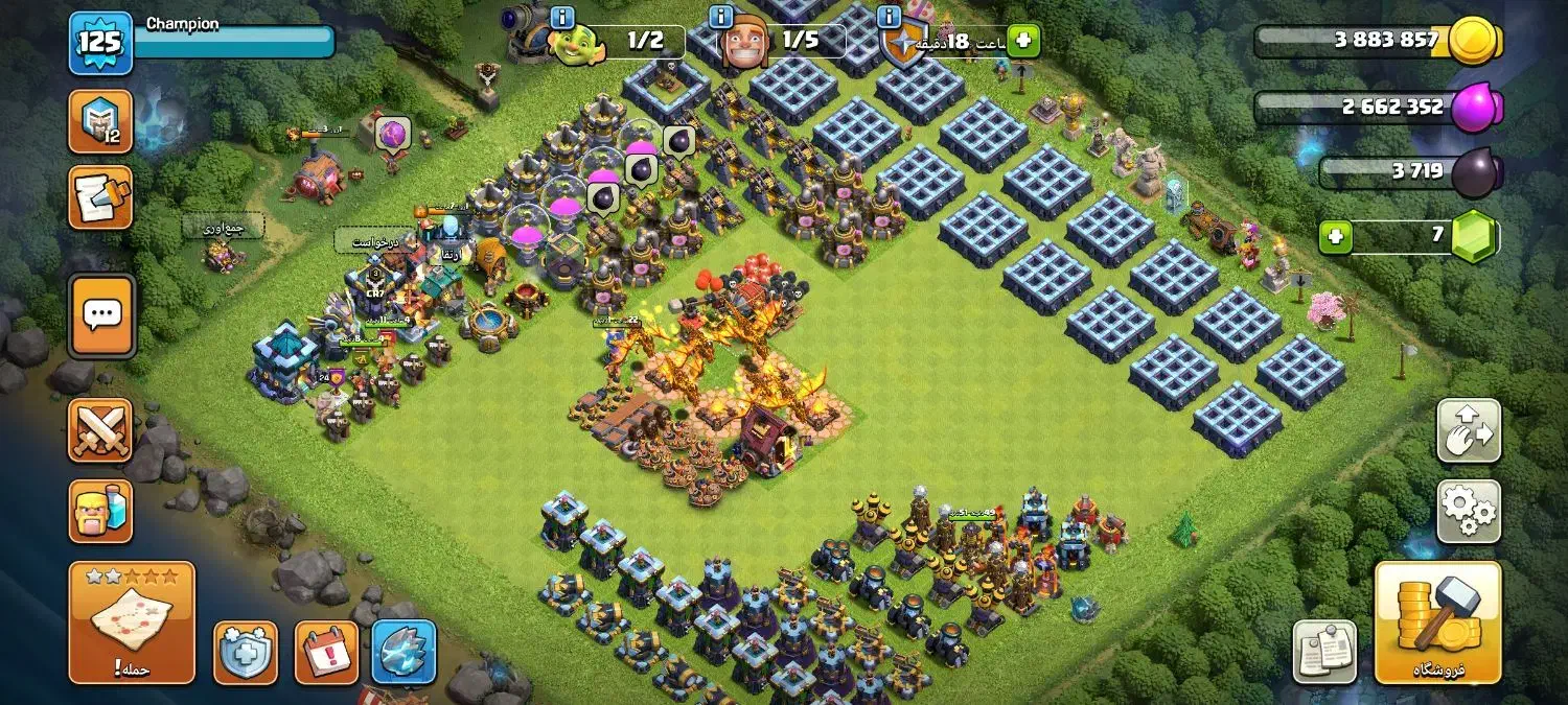 اکانت کلش|کنسول، بازی ویدئویی و آنلاین|ماسال, |دیوار