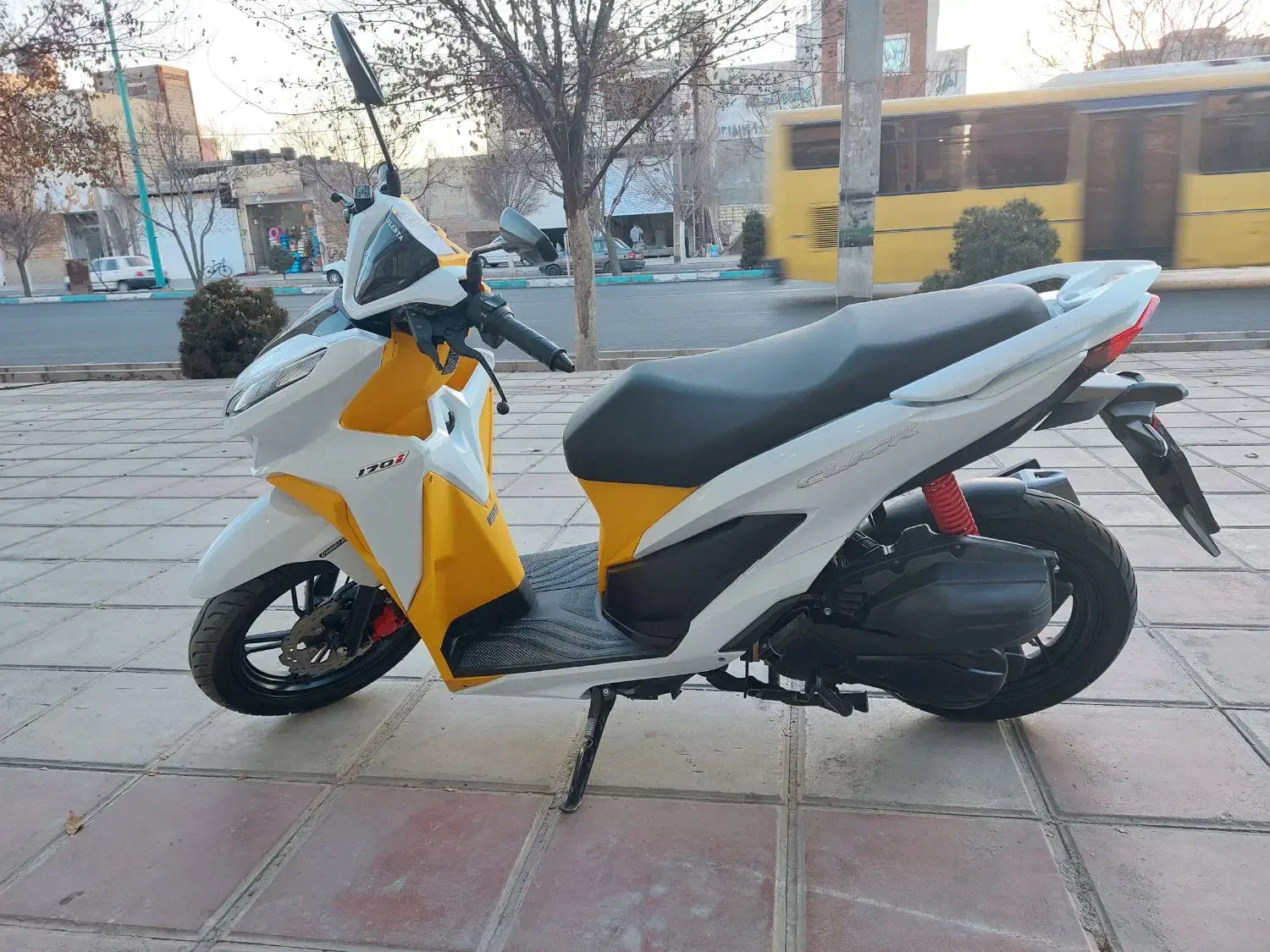 کلیک ۱۷۰ زرد|موتورسیکلت|یزد, |دیوار