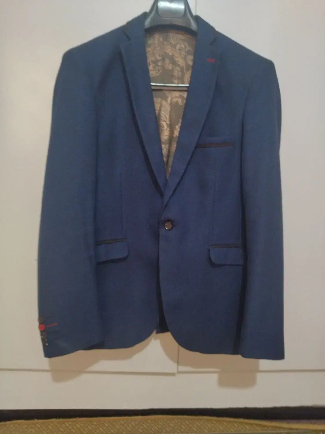 کت سورمه ای در حد نو|لباس|سرپل ذهاب, |دیوار