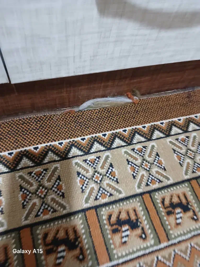 گلیم فرش کار کرده|گلیم، جاجیم، گبه|رشت, سلیمانداراب|دیوار