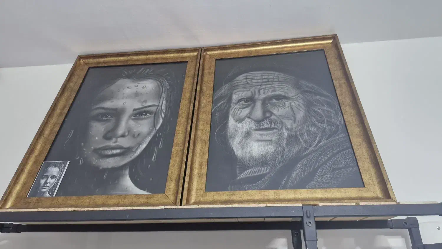 قاب 50 در 70|تابلو، نقاشی، عکس|مشهد, انقلاب|دیوار