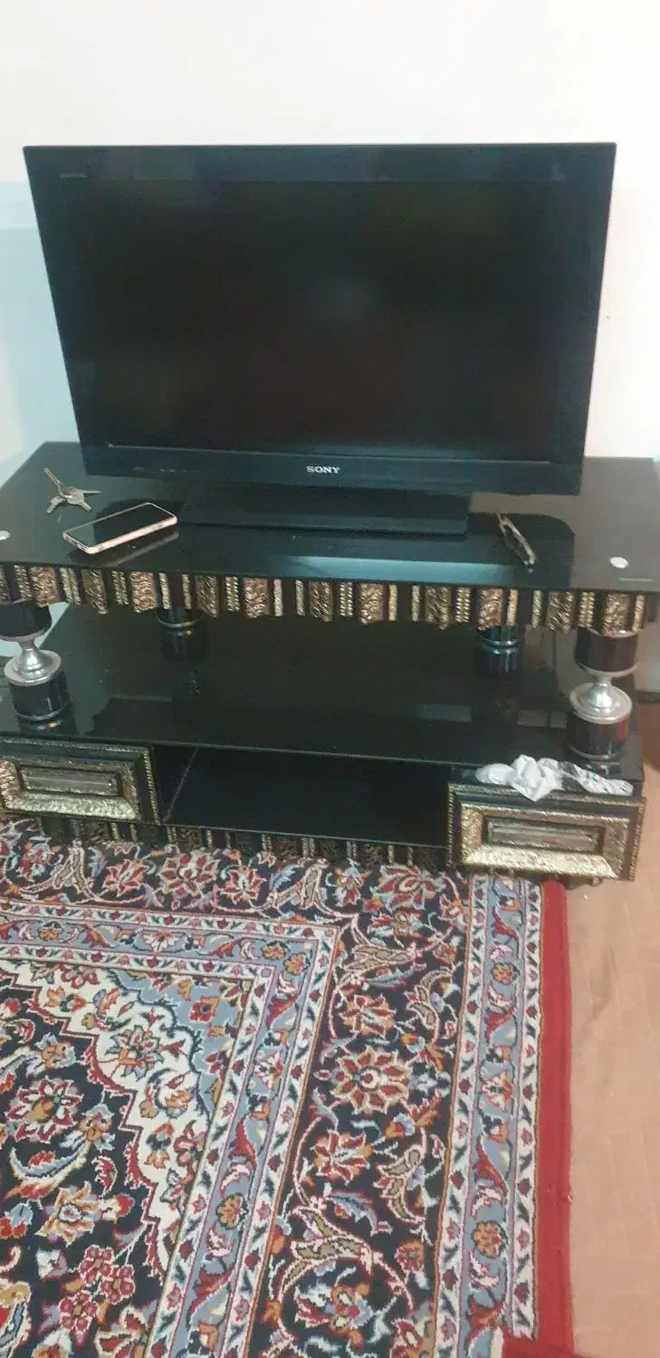 میز تلویزیون و تلویزیون  فلش خور سونی|تلویزیون و پروژکتور|ورامین, جعفر آباد اخوان|دیوار