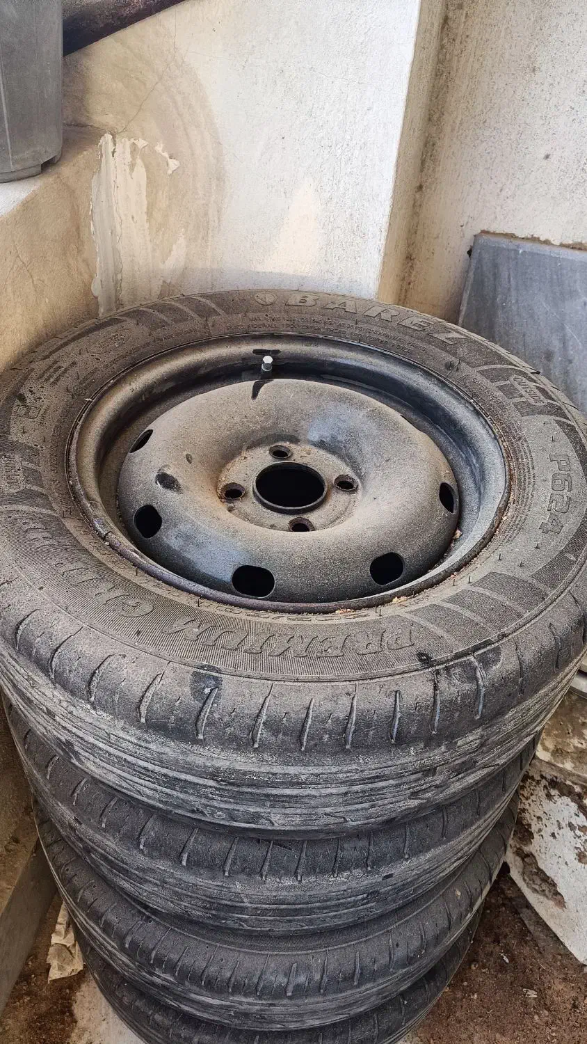 رینگ و لاستیک دور 14|قطعات یدکی و لوازم جانبی|چابهار, |دیوار