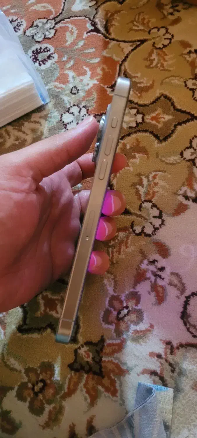 آیفون ۱۵ پرومکس ۲۵۶ نچرال تیتانیوم|موبایل|تهران, آذری|دیوار