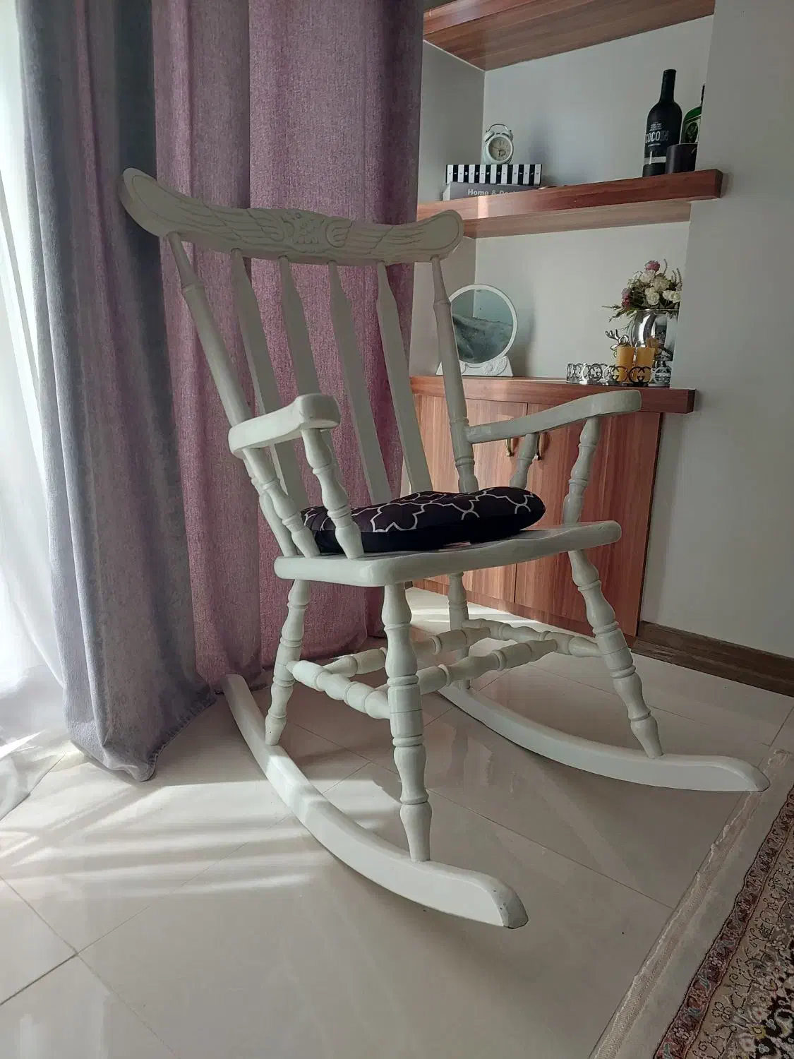 صندلی راک سفید|صندلی و نیمکت|اصفهان, شهرستان|دیوار