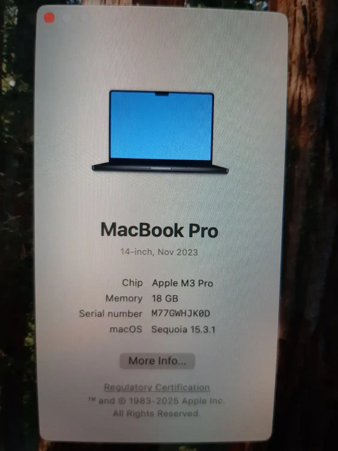 لب تاپ mac M3 pro|رایانه همراه|تهران, طرشت|دیوار