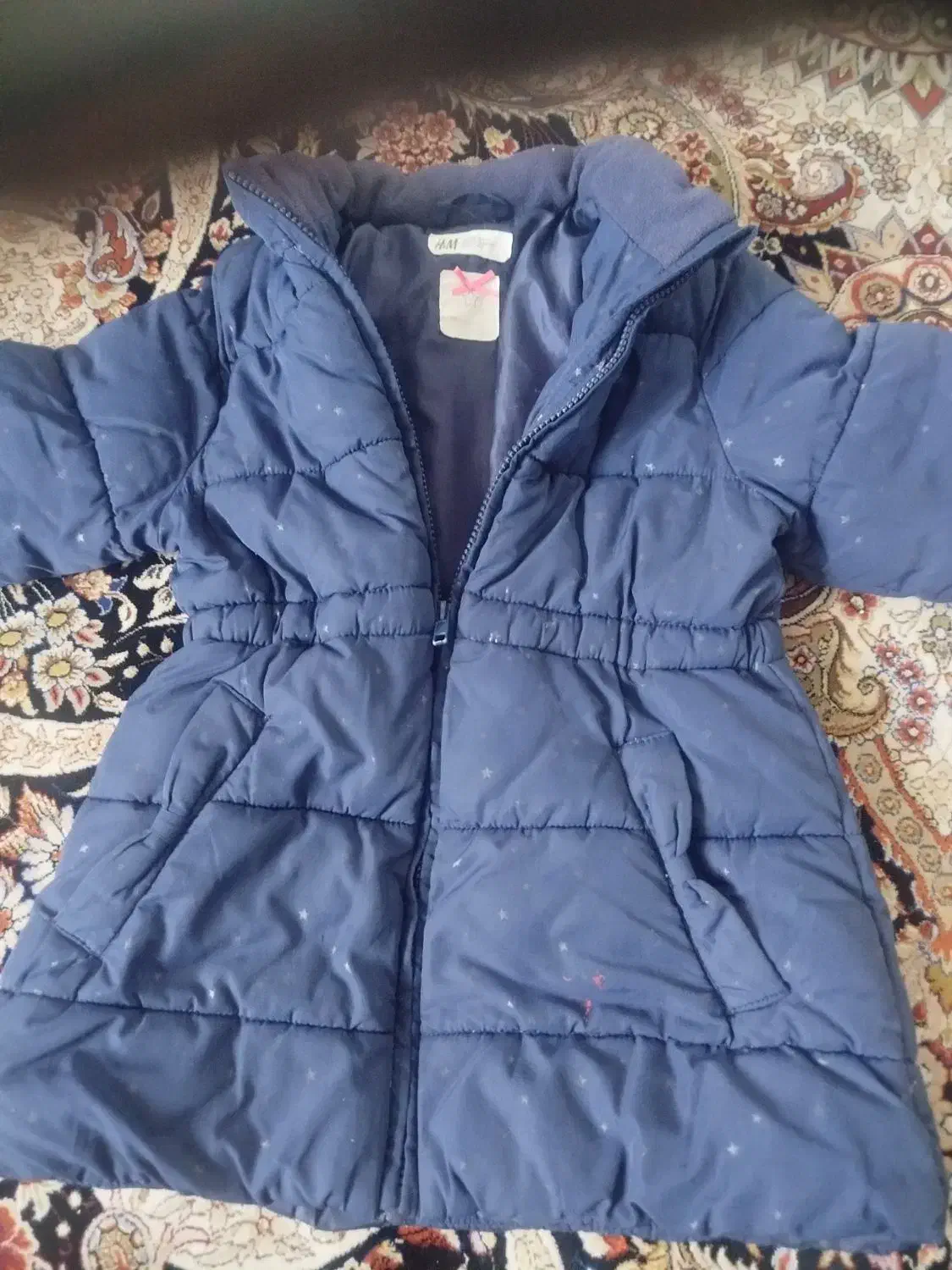 کاپشن کلاه دار|کفش و لباس بچه|هشتگرد, خور|دیوار