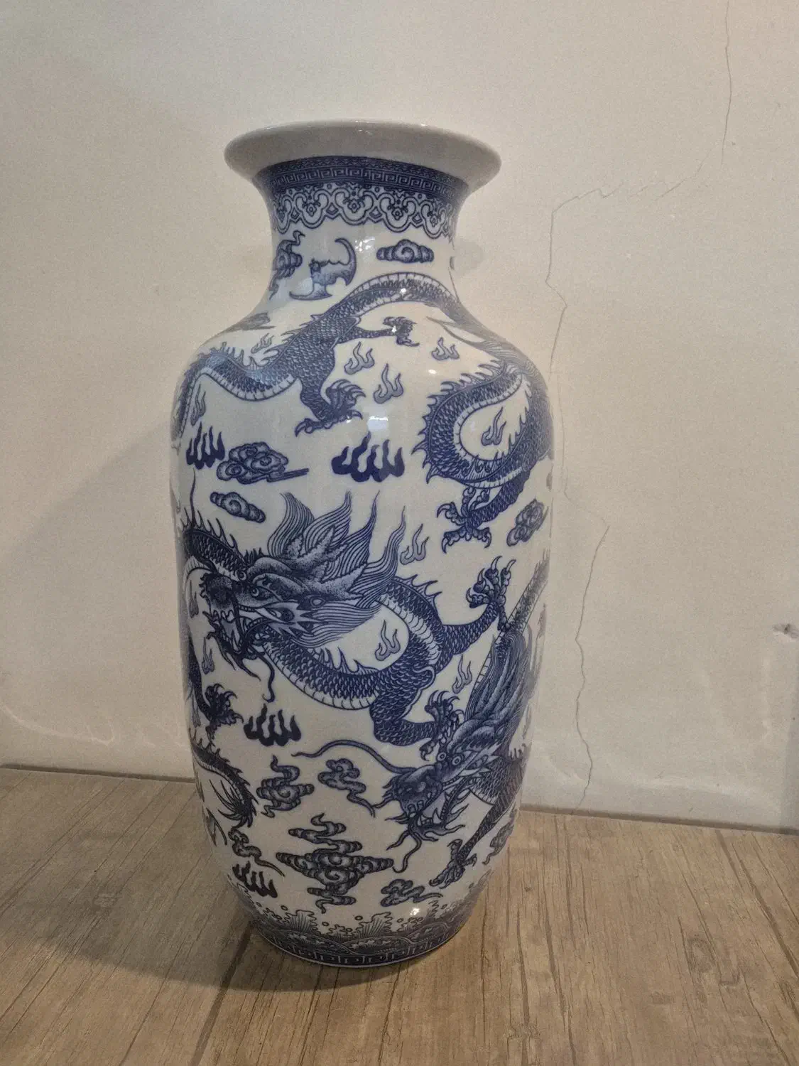 گلدون قلم آبی وارداتی|صنایع دستی و سایر لوازم تزئینی|تهران, امام زاده عبدالله|دیوار