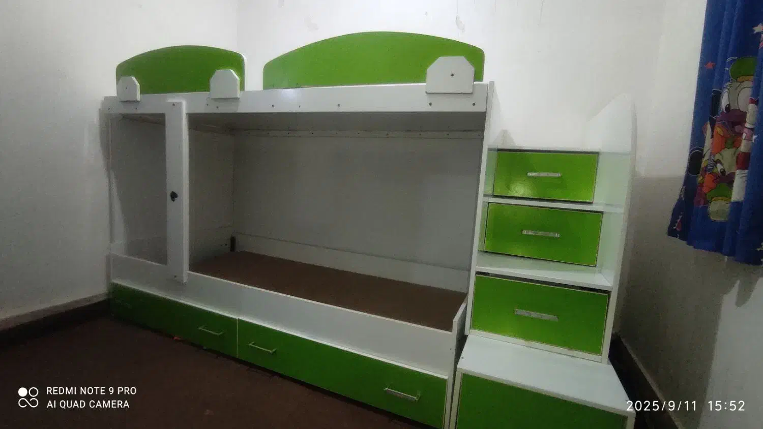 تخت دو طبقه کامل دست ساز ام دی اف|تخت و سرویس خواب|بندر ماهشهر, |دیوار