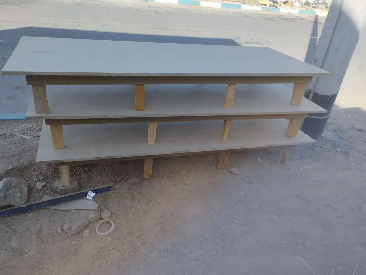 کفی تخت ۸ پایه|تخت و سرویس خواب|میبد, |دیوار