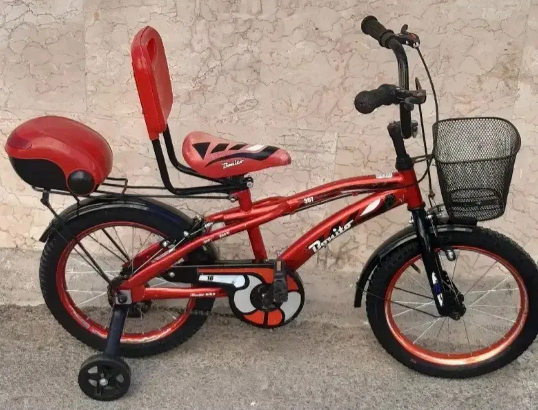 دوچرخه سایز ۱۶ تمیز|دوچرخه، اسکیت، اسکوتر|اصفهان, شهریار|دیوار