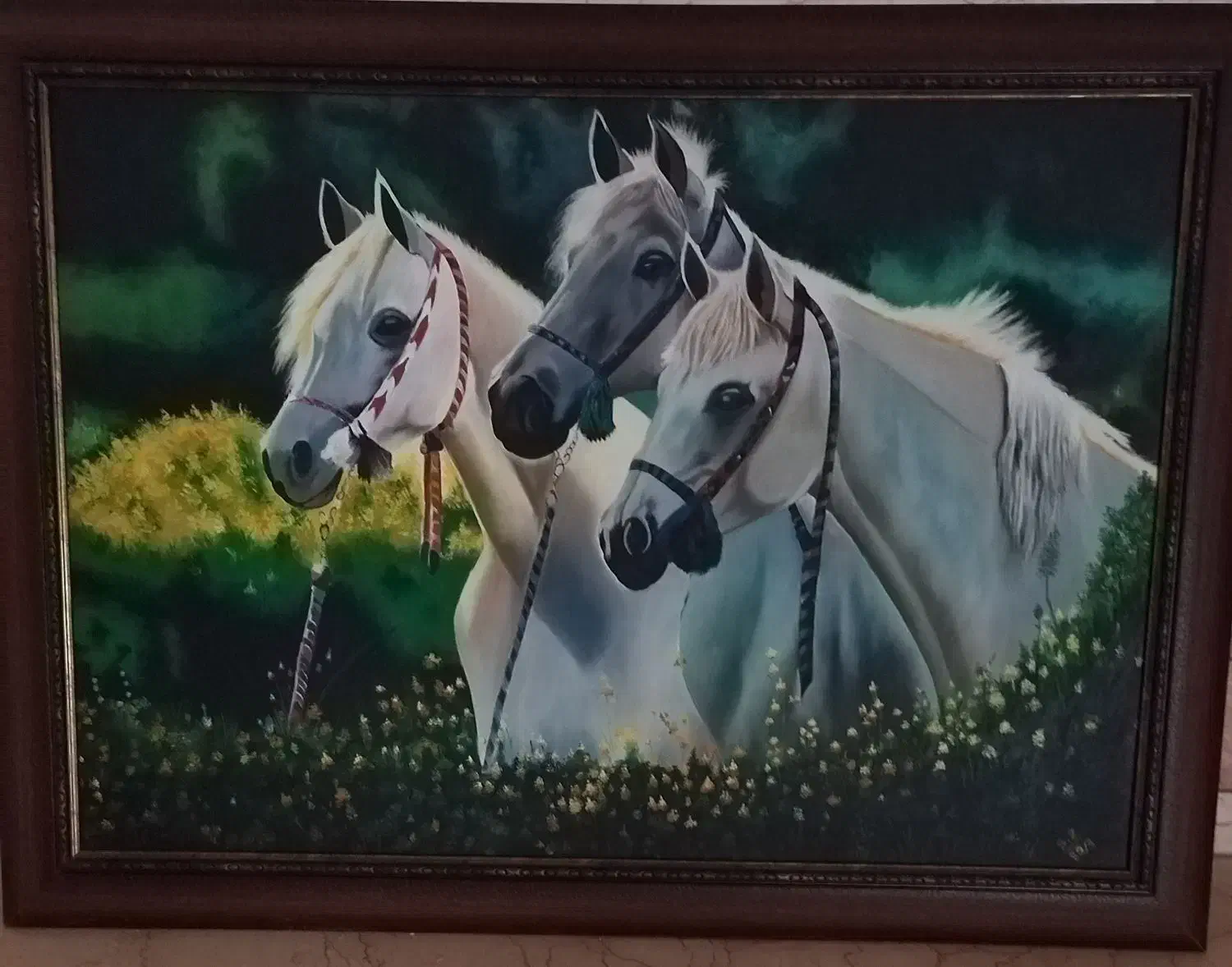 تابلو رنگ روغن|تابلو، نقاشی، عکس|یزد, |دیوار