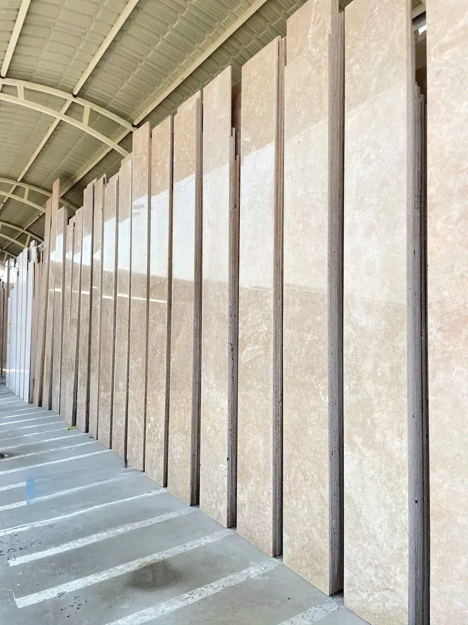 سنگ تراورتن نما پله|مصالح و تجهیزات ساختمان|مشهد, طرق|دیوار