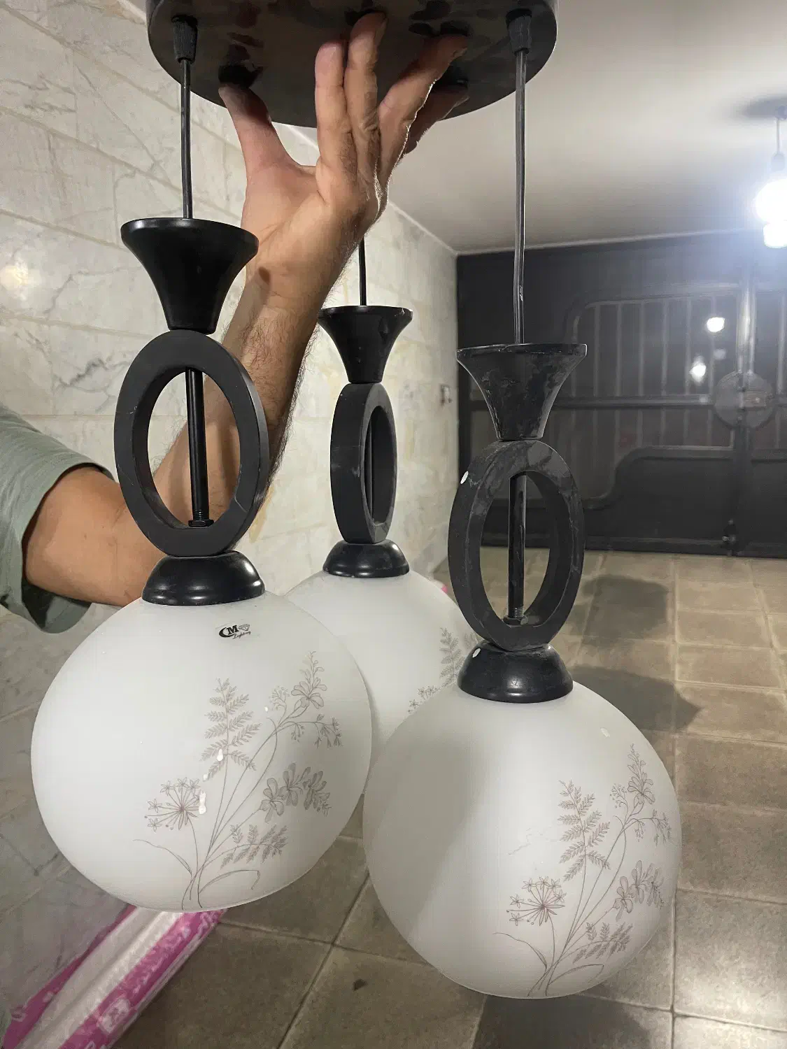 لوستر چوبی|لوستر و چراغ آویز|تهران, شهرک امید|دیوار